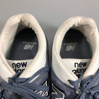 ニューバランス スニーカー M1500BN ローカット グレー×ネイビー メンズ サイズUS9 NEW BALANCE 約27.0cm【AFC5】