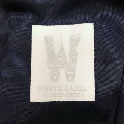 中古◆ユナイテッドアローズ ホワイトレーベル タキシード 1122-110-3774 メンズ サイズ44  ネイビー  UNITED ARROWS White Label 【AFB2】