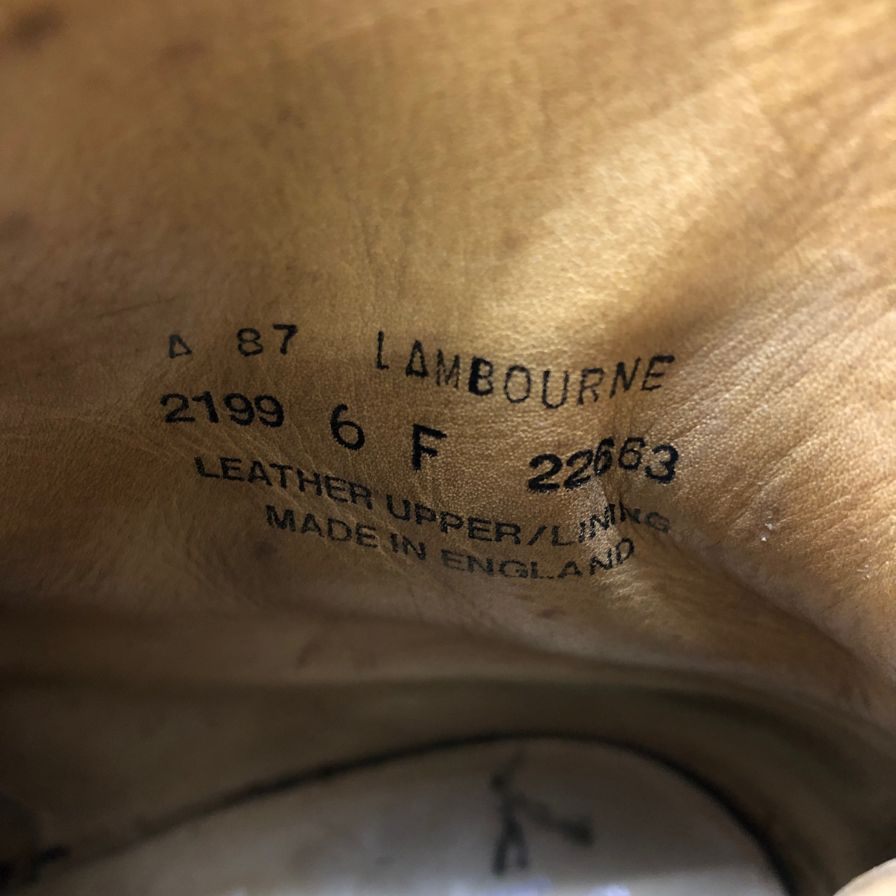 アルフレッド・サージェント ジョッパーブーツ LAMBOURNE メンズ ブラック サイズ6 Alfred Sargent 約25.0cm【AFD7】