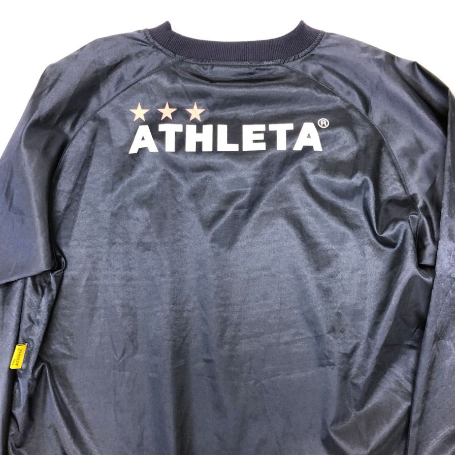 極美品◆アスレタ セットアップ ネイビー メンズ サイズM ATHLETA 【AFB7】