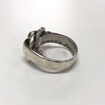 エルメス リング ドゥザノー SV925 シルバー レディース サイズ10号 HERMES【AFI6】