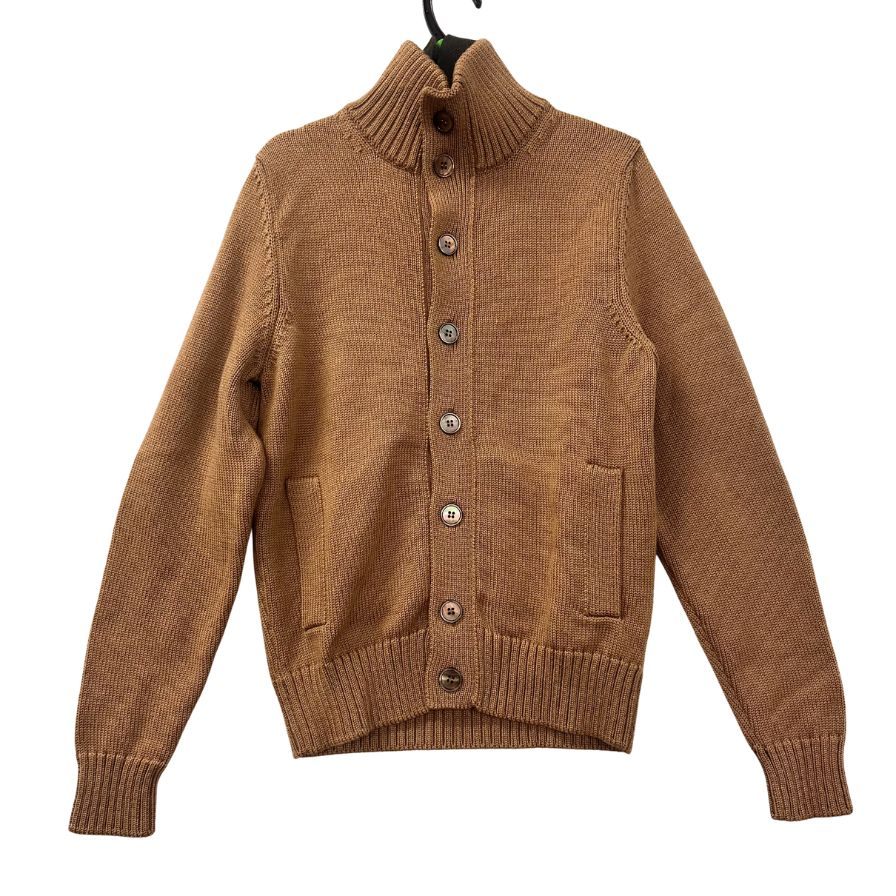 美品◆ザノーネ キョート カーディガン ベージュ サイズ44 メンズ ZANONE CHOTO 【AFB27】