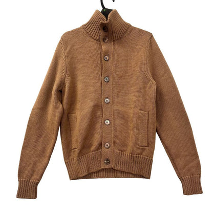 美品◆ザノーネ キョート カーディガン ベージュ サイズ44 メンズ ZANONE CHOTO 【AFB27】