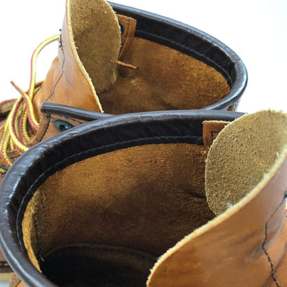レッドウィング ブーツ アイリッシュセッター 羽根タグ USA製 875 サイズUS8 メンズ ブラウン RED WING 約26.0cm【AFC47】