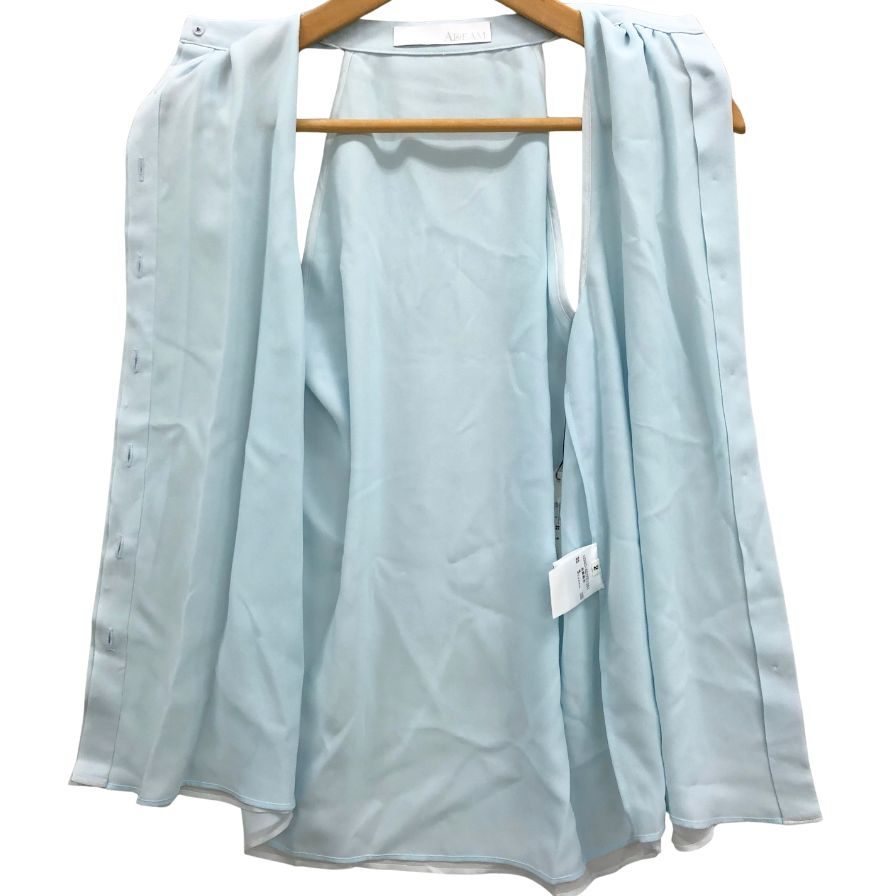 極美品◆アディアム フォクシー ノースリーブトップス 32980 レディース サイズ2 ADEAM FOXEY 【AFB4】