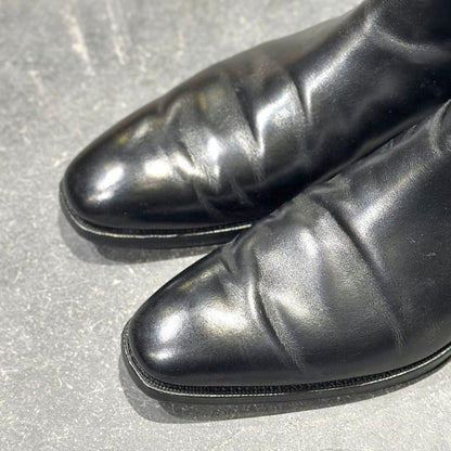 クロケット&ジョーンズ サイドゴアブーツ カウドレイ ブラック  メンズ サイズUK8.5D CROCKETT&JONES ブーツ 約27.0cm【LA】【中古】
