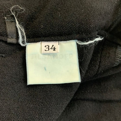 ジルサンダー スラックス ブラック レディース サイズ34 JIL SANDER 【AFB2】
