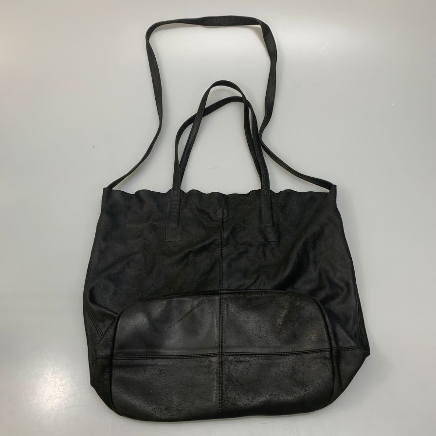 モルフェ 3WAY MEDIUM TOTE ブラック ゴートレザー Morphee【AFE4】