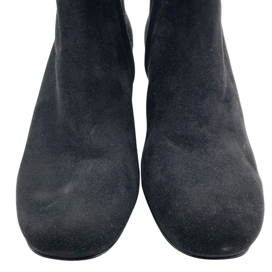 アレキサンダーワン ショーツブーツ ブーテイ  スエード クリアソール レディース サイズ36.5 ブラック alexanderwang 約23.0cm【AFC41】