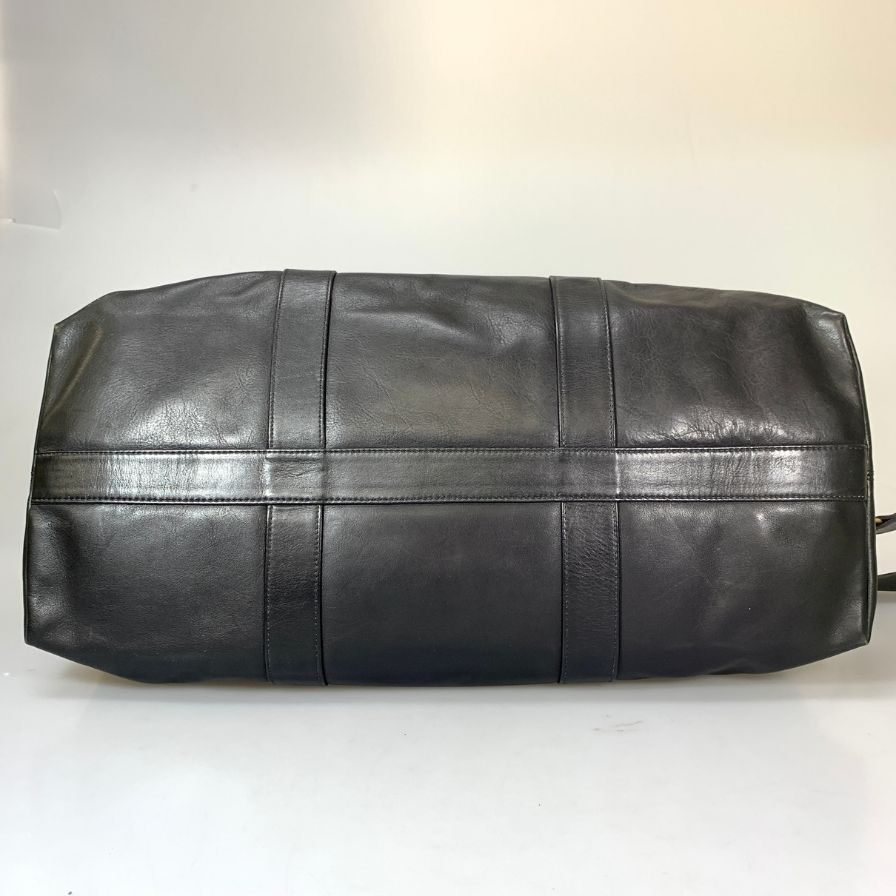 コーチ ボストンバッグ レザー ブラック メンズ COACH【AFE3】