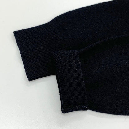 中古◆エディフィス セーター カシミヤ クルーネック メンズ サイズM ブラック EDIFICE CASHMERE 【AFB35】