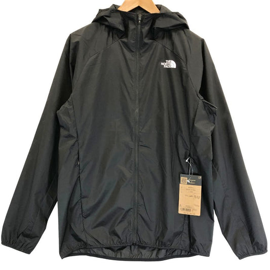 新品同様◆ノースフェイス NP72577 スワローテイルベントフーディ ナイロン ブラック サイズL THE NORTH FACE 【AFB8】