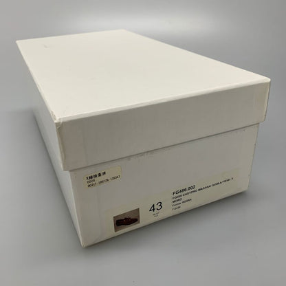 ジャコメッティ FG486 アンライニング タッセルスリッポン スエード ブラウン サイズ43 メンズ F.LLI Giacometti ビジネスシューズ 約28.0cm【LA】【中古】