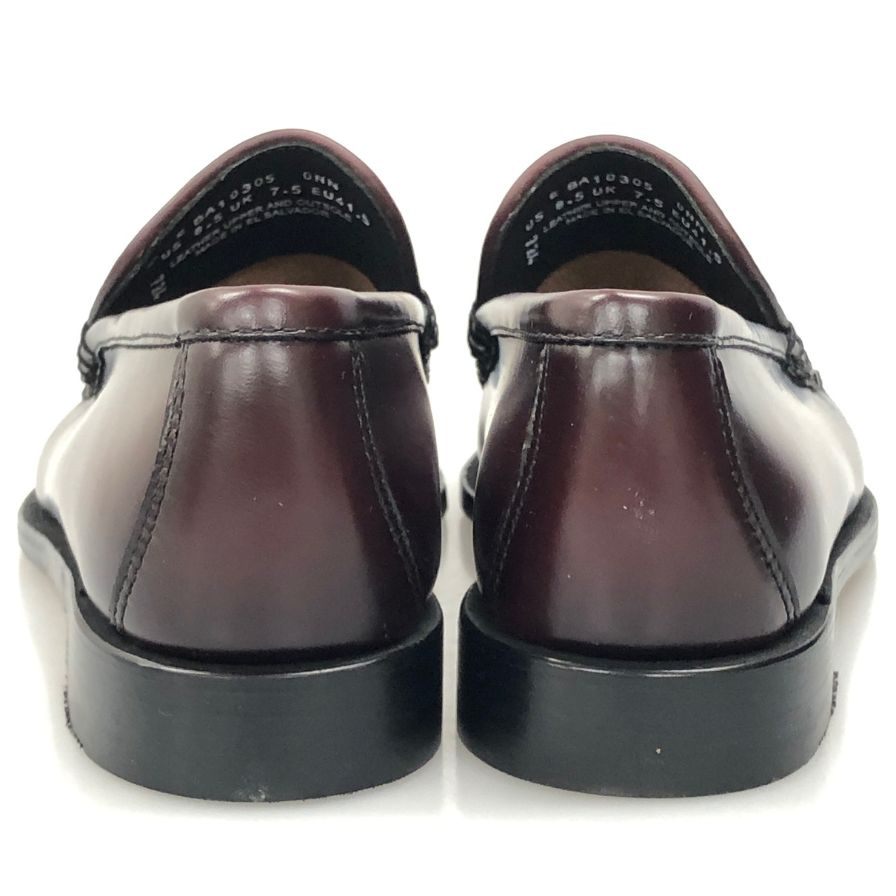 ジーエイチバス レザーシューズ ローファー バーガンディ メンズ サイズ8.5 G.H.Bass&Co. ローファー 約27.0cm【LA】【中古】