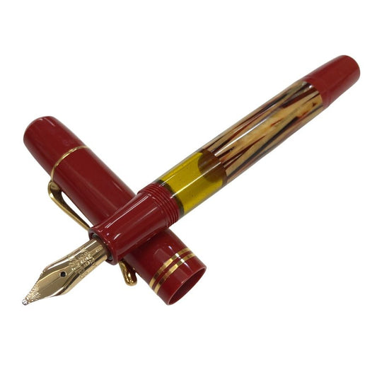 ペリカン 万年筆 M101N 585 14 K トータスシェルレッド Pelikan【AFI13】
