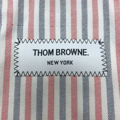 トム ブラウン ジャケット MJU426A 裏地ストライプ コットン メンズ グレー サイズS相当 THOM BROWNE【LA】