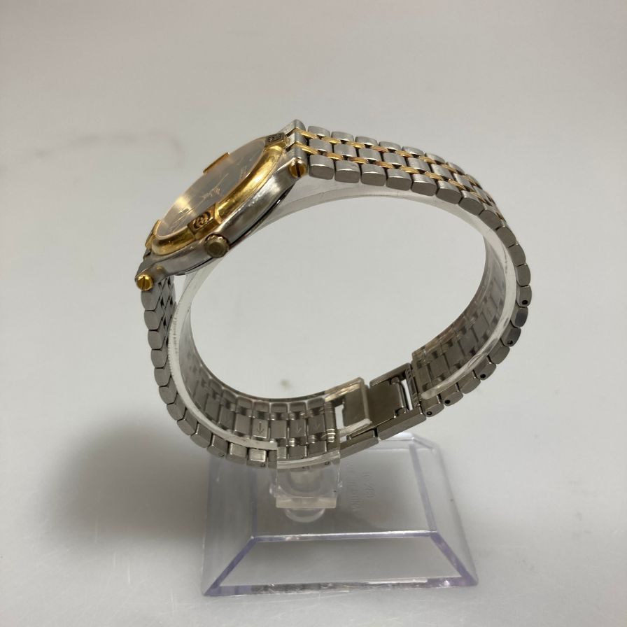 グッチ 9000M 077-700 腕時計 不動 黒文字盤 自動巻き GUCCI【AFI5】【中古】