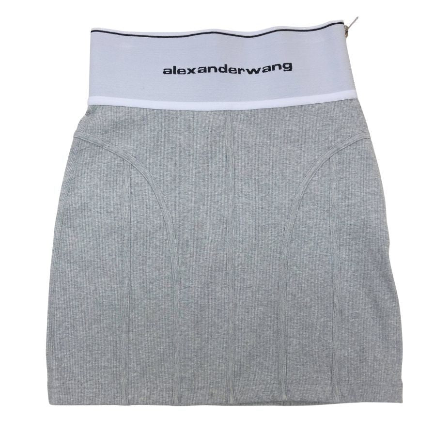 alexanderwang グレー タイトスカート　xs アレキサンダーワン タイトスカート サイドジップ グレー