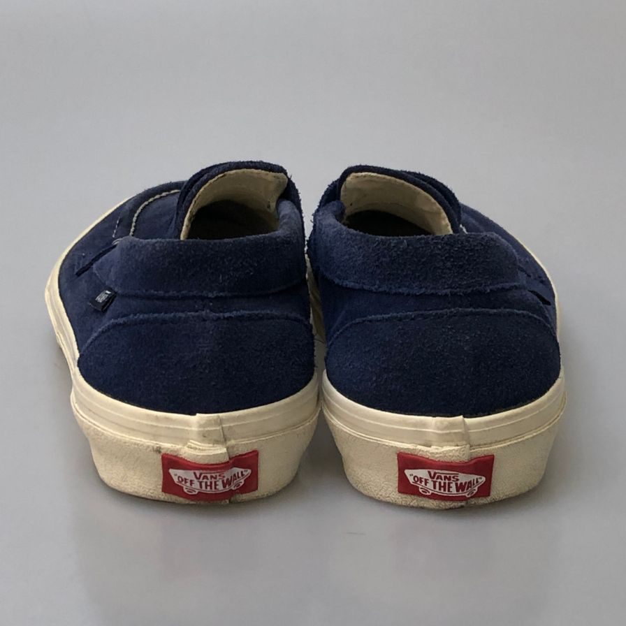 ヴァンズ スエード ローファー V96S メンズ サイズ26.5 ネイビー  Vans 約26.5cm【AFC9】