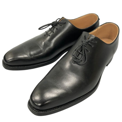 クロケット&ジョーンズ レザーシューズ ALEX プレーントゥ サイズ8 メンズ ブラック CROCKETT&JONES ビジネスシューズ 約26.5cm【LA】【中古】