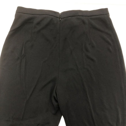 ジョルジオアルマーニ パンツ バックジップ ブラック レディース サイズ38 GIORGIO ARMANI 【AFB12】
