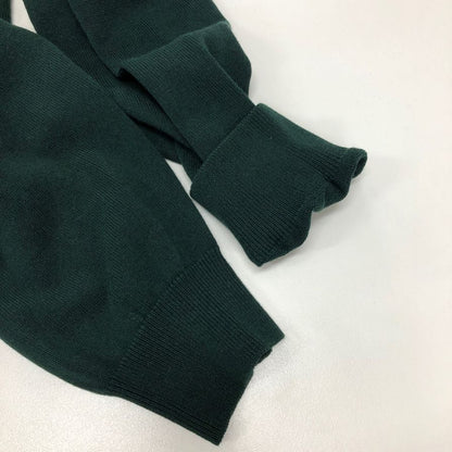 美品◆ザノーネ ニット 襟付き コットン メンズ  グリーン サイズ50 ZANONE 【AFB34】
