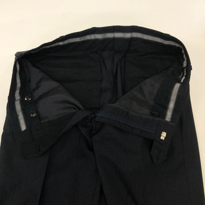 ジョルジオアルマーニ スーツ セットアップ シングル 2B ストライプ ネイビー メンズ サイズ46 GIORGIO ARMANI【AFB48】