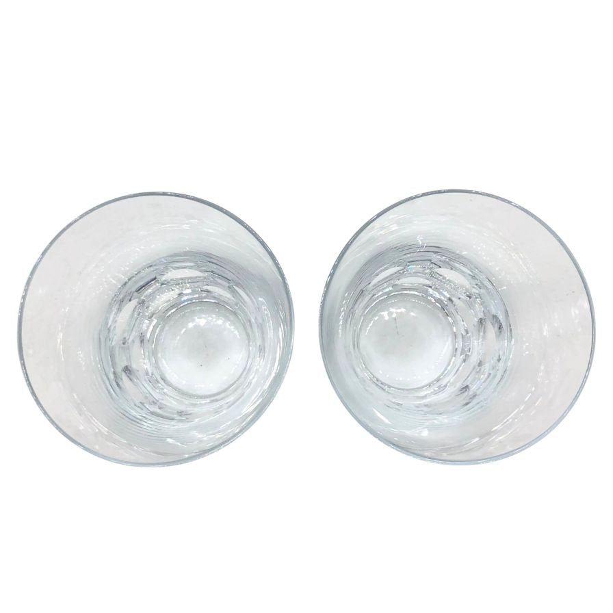 バカラ 2客セット ベルーガ ハイボールグラス 高さ14cm ユニセックス クリスタルガラス Baccarat【AFI20】【中古】