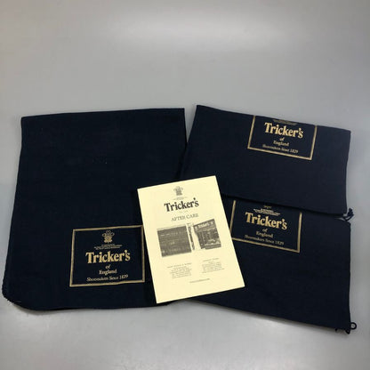 トリッカーズ M7403 シングルモンク メンズ サイズ 7 ハーフ ブラック Tricker’ｓ ビジネスシューズ 約25.5cm【LA】【中古】