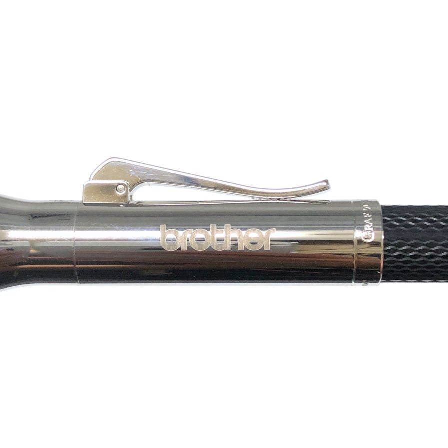 ファーバーカステル ボールペン 伯爵コレクション ギロシェ ブラック×シルバー ユニセックス FABER CASTELL【AFI5】