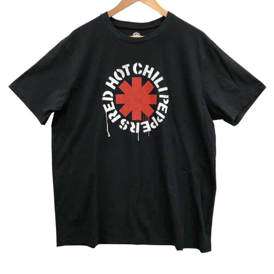 美品◆レッド ホット チリ ペッパーズ Tシャツ 2022 ブラック サイズXL メンズ RED HOT CHILI PEPPERS 【AFB11】