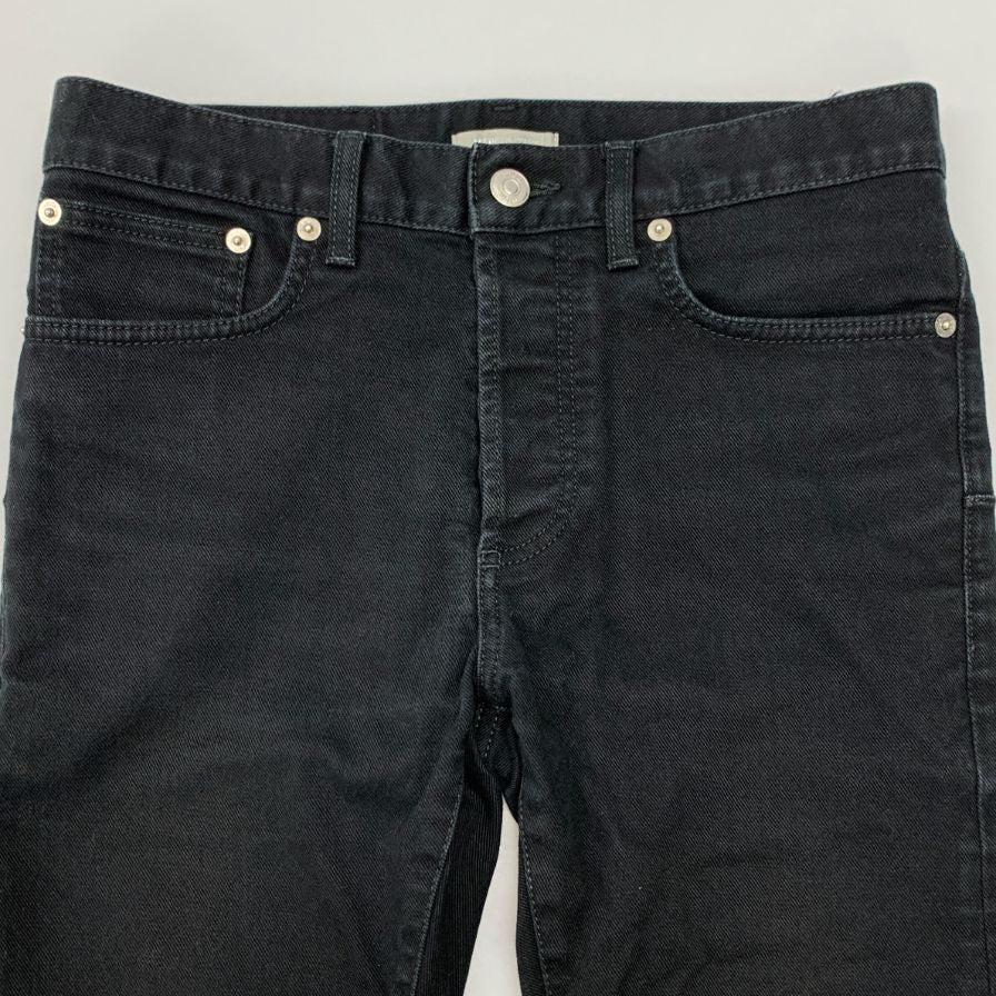 ディオール オム 22SS デニムパンツ ボタンフライ ブラック