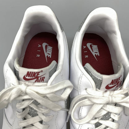 ナイキ エアフォースワン HQ3461-191 ラメ レディース ホワイト サイズ29cm NIKE 約29.0cm【AFD3】