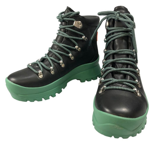 メレル ブーツ トレッキングブーツ Bristol MID レディース サイズ24.5 ブラック グリーン系 MERRELL 約24.5cm【AFD5】