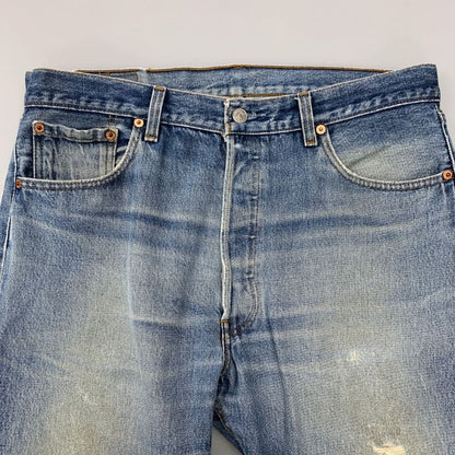 リーバイス デニムパンツ 501XX ボタン裏524 W36L31  90s ブルー系 Levi's 【AFB42】