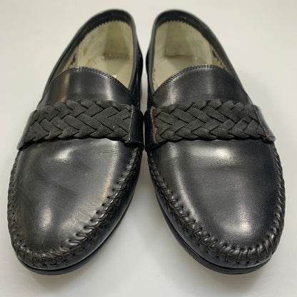 ロレンツォ バンフィ ローファー ブラック サイズ7 メンズ Lorenzo Banfi 約25.5cm【AFC41-2】