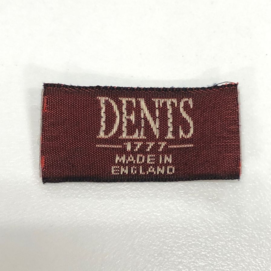 デンツ ペッカリー カシミヤライニング メンズ サイズ8 1/2 ボルドー DENTS【AFI20】【中古】
