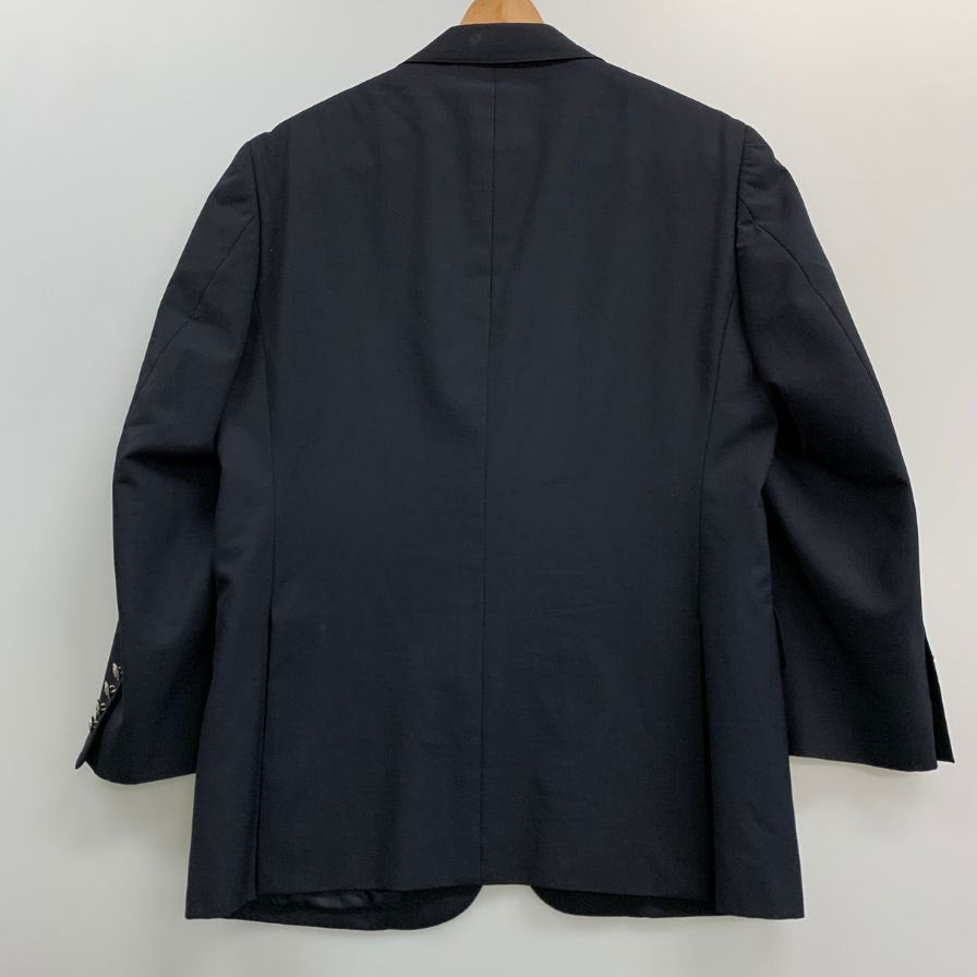中古◆ポロラルフローレン チャップス テー2B ラードジャケット 90年代 サイドベンツ ネイビー メンズ サイズ94AB4 Polo Ralph Lauren CHAPS 【AFA9】