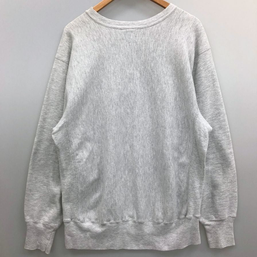 美品◆チャンピオン リバースウィーブ スウェット MORTON 50周年アニバーサリー メンズ サイズXL グレー champion REVERSE WEAVE 【AFB32】