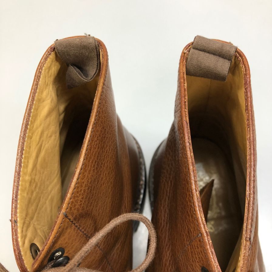 ココン ブーツ 7220 キャップトゥ カーフ ブラウン メンズ サイズ43.5 KOKON ブーツ 約27.5cm【LA】【中古】