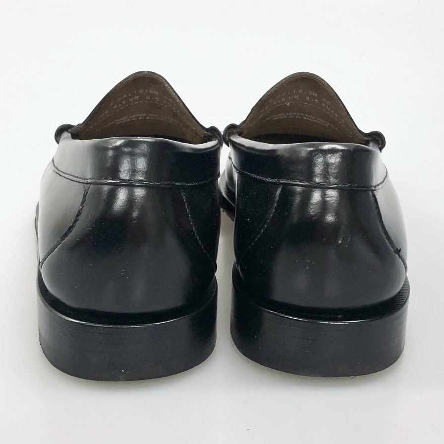 ジーエイチバス ローファー ウィージャンズ ラーソン サイズ9.5 メンズ ブラック G.H.Bass&Co. WEEJUNS LARSON ローファー 約28.0cm【LA】【中古】