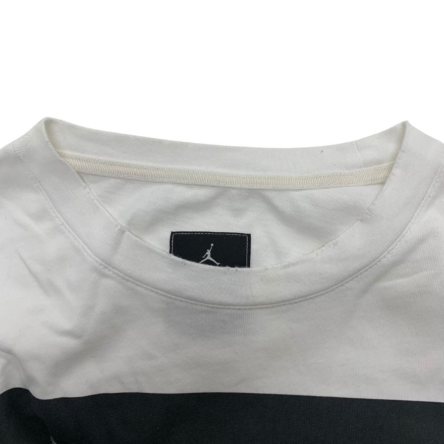 美品◆ジョーダン／ユニオン 長袖シャツ コットン ホワイト XL メンズ UNION JORDAN 【AFB47】