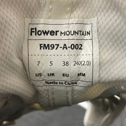 ワイズ×フラワーマウンテン ヨウジヤマモト サンダル バイカラー メンズ サイズUS7 Y's×Flower MOUNTAIN 約25.0cm【AFD9-2】