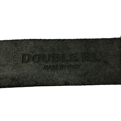 ダブルアールエル ベルト エイジング加工 レザー ブラック サイズ30 メンズ RRL【AFI2】