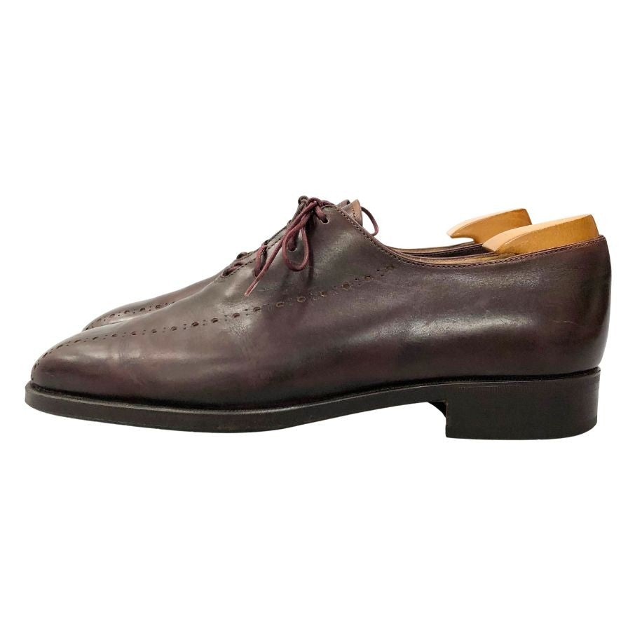 ベルルッティ レースアップシューズ パンチング バーガンディ サイズ36  Berluti 約22.5cm【AFC44-2】