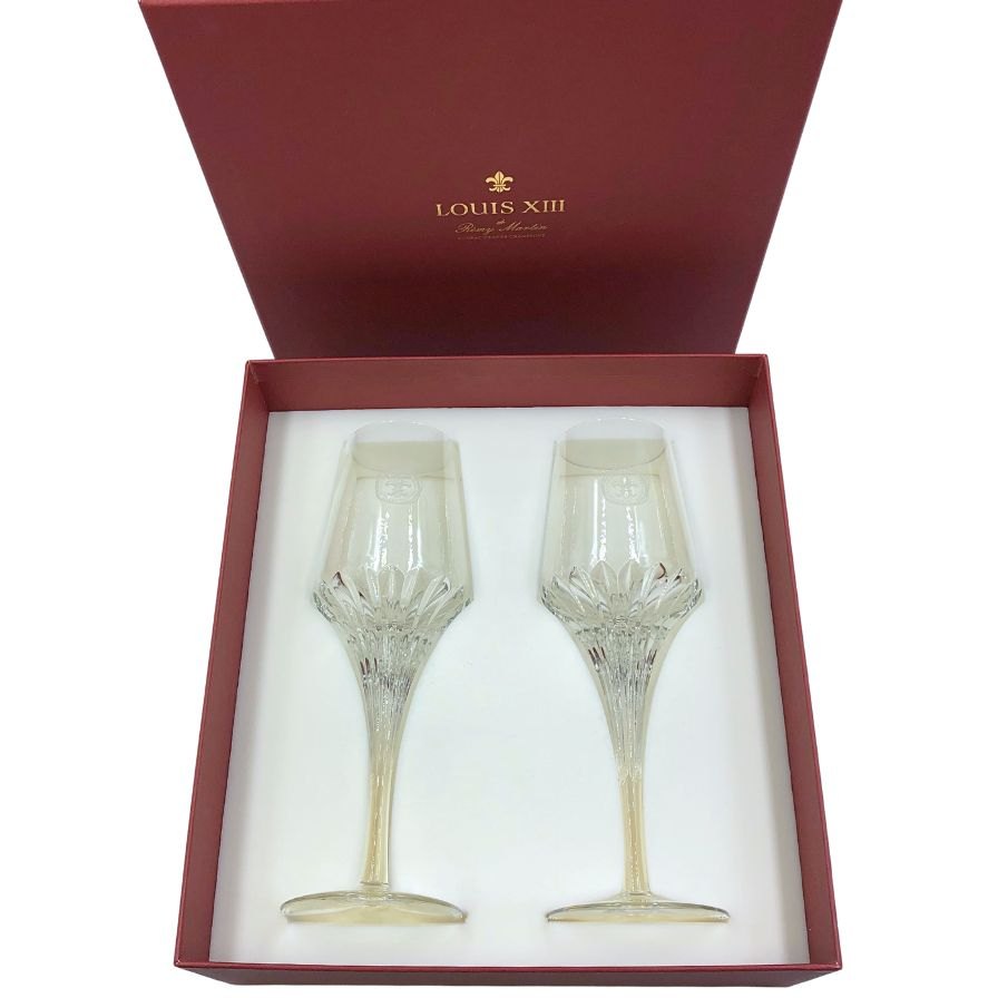 レミーマルタン ルイ13世 グラス 2客 REMY MARTIN LOUIS XIII【AFI20】【中古】