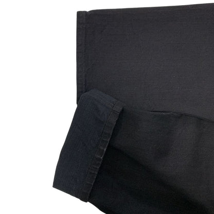 コモリ 25AW ブラックデニム テーパードパンツ ブラック メンズ サイズ2 C03-03005 COMOLI 【AFB10】