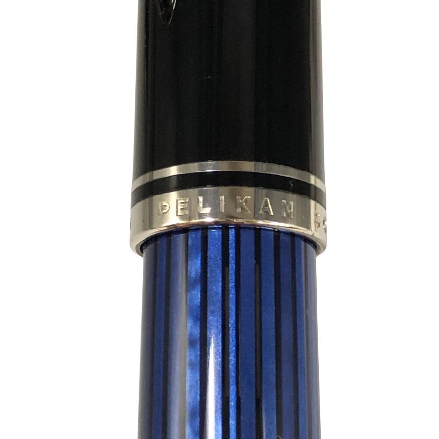 ペリカン 万年筆 スーベレーン 青縞 ブルーストライプ ペン先14C-585 PELIKAN Souveran【AFI18】