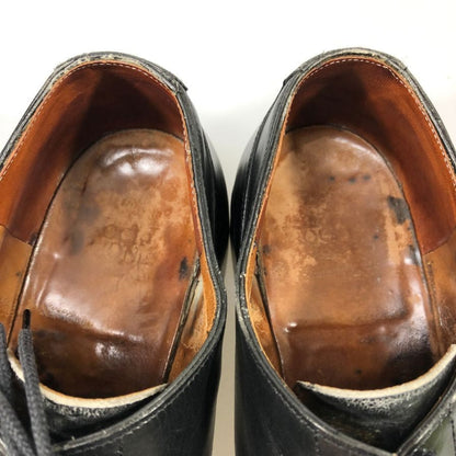 クロケット&ジョーンズ ダラム3 Uチップ カーフ ブラック サイズ 7.5 CROCKETT&JONES 約26.0cm【AFC51】