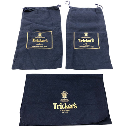 トリッカーズ ダンロップ メンズ サイズ 5ハーフ ブラック Trickers DUNLOP 約24.5cm【AFD13】